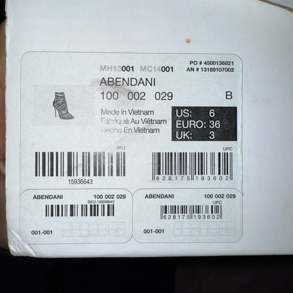 Aldo White and Silver Heeled Boots with Strappy Design and High Stiletto Heel - Picture 14 of 14